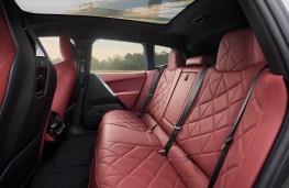 BMW iX xDrive60 rear seats
